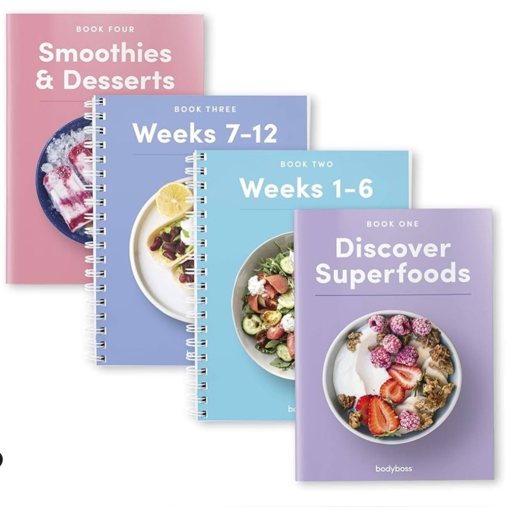 BodyBoss 12 week nutrition cookbooks